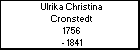 Ulrika Christina Cronstedt